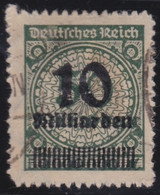 Deutsches Reich    .    Michel  .   336-B    .     O   .     Gestempelt - Gebruikt