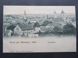 AK GRÜNBERG In Schlesien Zielona Góra Ca. 1900  / D*53378 - Schlesien