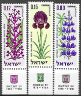 ISRAEL # FROM 1970 STAMPWORLD 469-71** - Nuevos (con Tab)