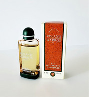 Miniatures De Parfum ROLAND GARROS  EDT TONIFIANTE  8 Ml  + Boite - Miniaturen Herrendüfte (mit Verpackung)