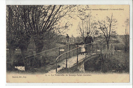 CPA 91 - EPINAY SOUS SENARD - 5. LA PASSERELLE DE BOUSSY SAINT ANTOINE - Epinay Sous Senart