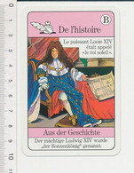 Humour Histoire De France Portrait Roi Louis XIV Roi Soleil Plan ?? Château De Versailles ???  126/64 - Unclassified
