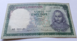Nota 20 Escudos 26-07-1960 Portugal (5) - Portugal
