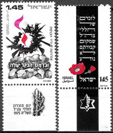 ISRAEL # FROM 1975 STAMPWORLD 636-37** - Nuevos (con Tab)