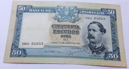 Nota 50 Escudos 24-07-1955 Portugal - Portugal