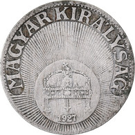 Monnaie, Hongrie, 10 Filler, 1927 - Hungary