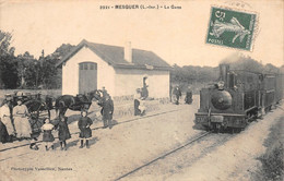¤¤  -  MESQUER - QUIMIAC  -  La Gare  -  Chemin De Fer Du Morbihan  -  Locomotive   -  ¤¤ - Mesquer Quimiac