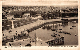 N°94691 -cpa Ouitreham Riva Bella -vue à Vol D'oiseau Sur Riva Et La Côte Ouest- - Ouistreham