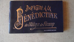 La BENEDICTINE,de L'Abbaye De Fécamp, Livret Publicitaire, Vers 1920 ? 1930 - Advertising