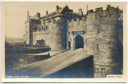 Stirling Castle, The Entry - Stirlingshire