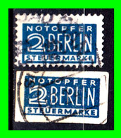ALEMANIA - OCUPACION - (GERMANY) – ( SELLO AÑO 1948 ( BERLIN NOTOPFER 2 STEUERMARKE-.) - Usados