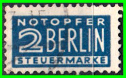 ALEMANIA - OCUPACION - (GERMANY) – ( SELLO AÑO 1948 ( BERLIN NOTOPFER 2 STEUERMARKE-.) - Usados