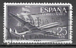 Spain 1955. Scott #C148 (U) Plane And Caravel - Gebraucht