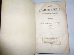 Traité D' Artillerie Théorique Et Pratique Par G. Piobert ( 1836 ) Très Rare Livre - 1801-1900