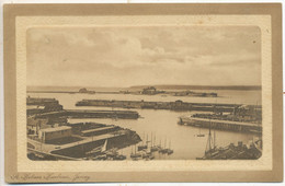 St. Helier's Harbour, Jersey, 1912 Postcard - St. Helier