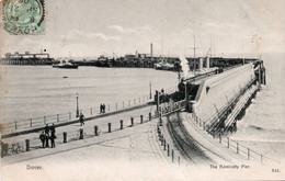 ANGLETERRE,ROYAUME-UNI,UNITED KINGDOM,KENT,DOVER,DOUVRES,MANCHE,TRAIN,1906,RARE - Dover