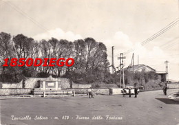 TORRICELLA SABINA - PIAZZA DELLA FONTANA F/GRANDE VIAGGIATA 1966 ANIMATA - Rieti