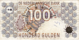BILLETE DE PAISES BAJOS DE 100 GULDEN DEL AÑO 1992 (BANKNOTE) - 100 Florín Holandés (gulden)