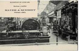 Liège Expo 1905 Machine à Rectifier Mayer & Schmidt Offenbach S/Mein - Liege