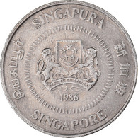 Monnaie, Singapour, 50 Cents, 1986 - Singapore