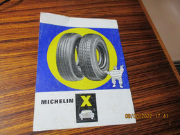 Vieux Brochure Flyer Michelin - Advertising