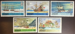 Jersey 1987 D’Auvergne Paintings Ships MNH - Jersey