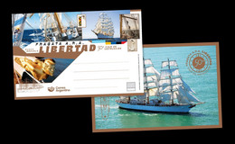 Argentina 2022 Fragata Libertad Ships Boats MNH Postcard - Argentina