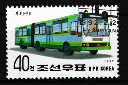 1992 Nord Korea, Mi: 3273°, Autobus - Busses