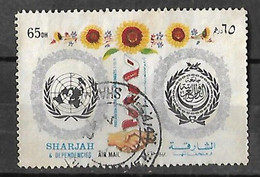 Sharjah 1971 Formation Of The UAE Establishment Of UAE, Dull Paper. - Sharjah