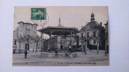 Carte Postale ( AB17 ) Ancienne De Trévoux , Place De La Terrasse ( JE PRECISE PAIEMENT UNIQUEMENT PAR CHEQUE  ) - Trévoux