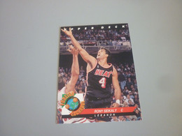 Rony Seikaly Maiami Heat Lebanon Basketball Upper Deck 1992-93 Spanish Edition Trading Card #82 - 1990-1999