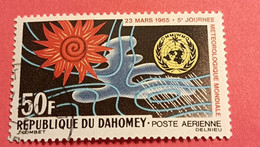 DAHOMEY - Republic Of Dahomey - Timbre 1965 : 5ème Journée Météorologique Mondiale Le 23 Mars 1965 - Benin - Dahomey (1960-...)