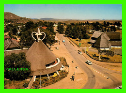 MASERU, LESOTHO - VIEW OF THE MAIN STREET - ROMA VALLEY COOP SOCIETY - - Lesotho