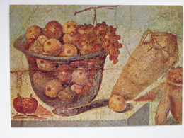 Napoli Museum National Pompeii Mosai  Fruit - Museum