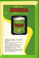 BUVARD & BLOTTER & Peinture NORDA A L'huile De Lin - Verf & Lak