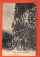 ZRI-31 Champéry  Galerie Défago Jullien 1076, Petite Animation Cachet Champéry 1908 - Champéry