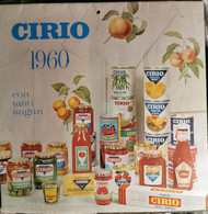 CIRIO 1960 CALENDARIO - Grand Format : 1941-60