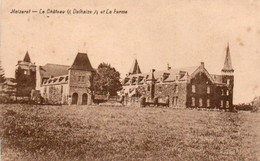 Maizeret   Le Chateau (Delhaize) Et La Ferme Voyagé Dans Une Enveloppe - Andenne