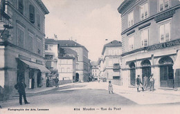Moudon VD, Rue Du Pont, Casagrande & Gasparoli Draperies Toileries (3314) - Moudon