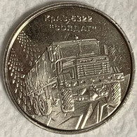 Commemorative Coin - Ukraine - 10 UAH (KrAZ-6322 "Soldier") - UNC - Ukraine