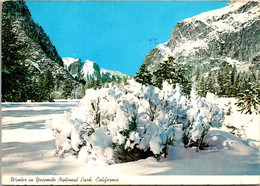 California Yosemite National Park Winter Scene 1981 - Yosemite