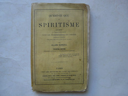 QU'EST-CE QUE LE SPIRITISME ? - ALLAN KARDEC 1862 - Esotérisme