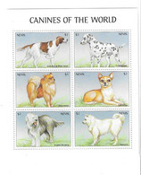 Nevis 2000 Dogs Dog Sheet & S/S MNH 2 Scans - St.Kitts And Nevis ( 1983-...)