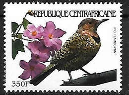 Central Africa - MNH ** 2001 :  Northern Flicker  -  Colaptes Auratus - Climbing Birds