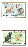 Antigua And Barbuda 1994 Dogs Dog 2 S/S MNH - Antigua And Barbuda (1981-...)
