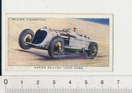 Napier Railton John Coob Voiture De Course Sport Automobile 88/7 - Wills