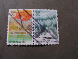 Japan 2000 - Mi. 3051 - 3052  ZD - Used Stamps