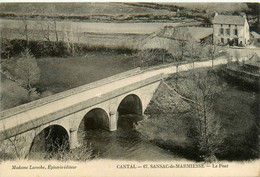 Sansac De Marmiesse * Route Et Le Pont - Autres & Non Classés