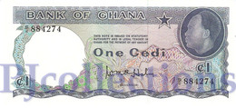 GHANA 1 CEDI 1965 PICK 5a UNC - Ghana