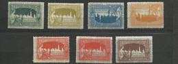 Belgique Lot  De 7 Vignettes De L' Exposition Internationale Arts Sciences Industrie & Commerce 1897 Neufs * *   B/TB - Erinnophilie - Reklamemarken [E]